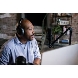 Sennheiser Profile na stojanu USB mikrofon Druh přenosu:USB spínač, vč. stativu, vč. kabelu USB-C®, audio, stereo (jack 3,5 mm) USB