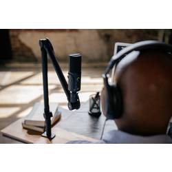 Sennheiser Profile na stojanu USB mikrofon Druh přenosu:USB spínač, vč. stativu, vč. kabelu USB-C®, audio, stereo (jack 3,5 mm) USB