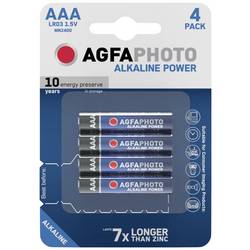 AgfaPhoto Power LR03 mikrotužková baterie AAA alkalicko-manganová 1.5 V 4 ks