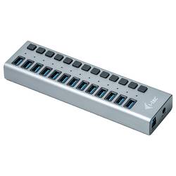 i-tec U3CHARGEHUB13 USB Hub 13 portů USB-A USB 3.0 5 GBit/s šedá I-TEC USB 3.0 Charging HUB 13 Port