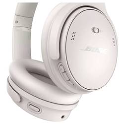 Bose QuietComfort sluchátka uzavřená (Over Ear) Bluetooth®, kabelová bílá