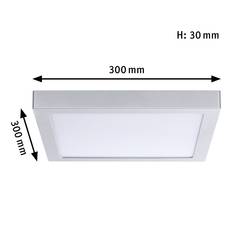Paulmann Abia 70982 LED panel 22 W teplá bílá chrom (matný)
