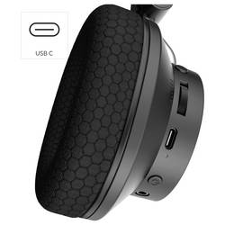 Hama Hama BT-900 Bluetooth®-Headset, Multipoint, Ladestation, ENC, kabellos, Schw. Headset otevřená (On Ear) černá