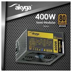 Akyga PC síťový zdroj 400 W ATX 80 PLUS® Bronze