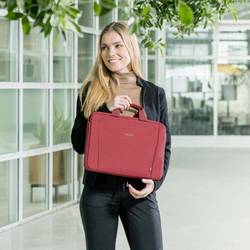 Dicota brašna na notebooky Eco Slim Case BASE Max. velikost: 35,8 cm (14,1) červená