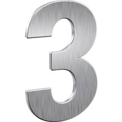 Basi 7300-0003 cedulka s domovním číslem nerezová ocel