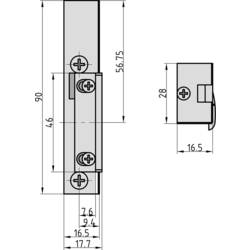 Basi 9200-0001 elektrické otevírání dveří s odblokováním