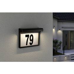 Paulmann 95388 4000870953884 solární osvětlení čísla domu Energetická třída (EEK2021): A (A - G) 0.05 W teplá bílá černá
