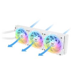 Thermaltake MAGFloe 420 Ultra Snow Edition All-In-One Liquid Cooler White chladič procesoru s větrákem