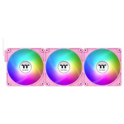Thermaltake CT120 EX Reverse ARGB Sync PC Cooling Fan Pink 3 Pack PC větrák s krytem růžová (š x v x h) 120 x 120 x 25 mm