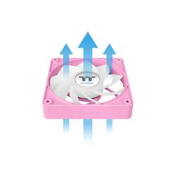 Thermaltake CT120 EX Reverse ARGB Sync PC Cooling Fan Pink 3 Pack PC větrák s krytem růžová (š x v x h) 120 x 120 x 25 mm