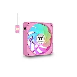 Thermaltake CT120 EX Reverse ARGB Sync PC Cooling Fan Pink 3 Pack PC větrák s krytem růžová (š x v x h) 120 x 120 x 25 mm