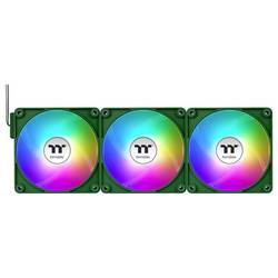 Thermaltake CT120 EX Reverse ARGB Sync PC Cooling Fan Racing Green 3 Pack PC větrák s krytem zelená (š x v x h) 120 x 120 x 25 mm