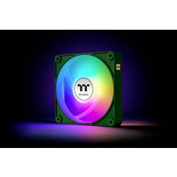 Thermaltake CT120 EX Reverse ARGB Sync PC Cooling Fan Racing Green 3 Pack PC větrák s krytem zelená (š x v x h) 120 x 120 x 25 mm