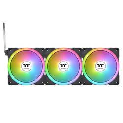 Thermaltake SWAFAN EX14 ARGB Premium Edition PC větrák s krytem černá (š x v x h) 140 x 140 x 25 mm včetně LED osvětlení