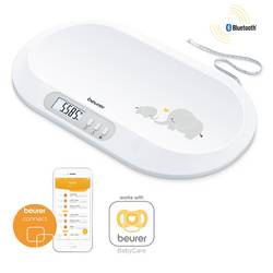 Beurer BY 90 Dětská váha 95606 digitální Max. váživost=20 kg bílá