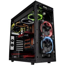 Thermaltake RIING 14 LED PC větrák s krytem RGB (š x v x h) 140 x 140 x 25 mm včetně LED osvětlení