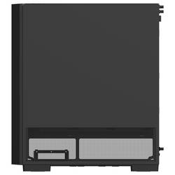 Thermaltake S380 TG ARGB Black midi tower PC skříň černá boční okno, integrované osvětlení, 2 předinstalované LED ventilátory