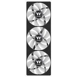 Thermaltake S380 TG ARGB Black midi tower PC skříň černá boční okno, integrované osvětlení, 2 předinstalované LED ventilátory