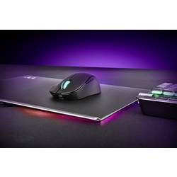 Thermaltake GMO Damysus Wireless RGB Black optická herní myš, přenos bezdrátový, Bluetooth®, 6 tlačítko, 19000 dpi, vícebarevná