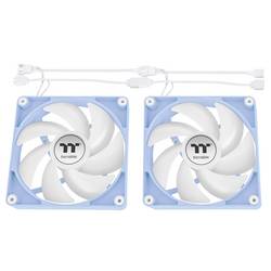 Thermaltake CT140 ARGB Sync PC Cooling Fan Hydrangea Blue 2 Pack PC větrák s krytem vícebarevná (š x v x h) 140 x 140 x 25 mm včetně LED osvětlení