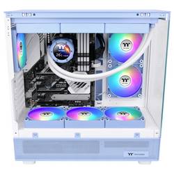 Thermaltake CT140 ARGB Sync PC Cooling Fan Hydrangea Blue 2 Pack PC větrák s krytem vícebarevná (š x v x h) 140 x 140 x 25 mm včetně LED osvětlení