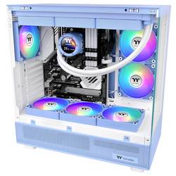Thermaltake CT140 ARGB Sync PC Cooling Fan Hydrangea Blue 2 Pack PC větrák s krytem vícebarevná (š x v x h) 140 x 140 x 25 mm včetně LED osvětlení