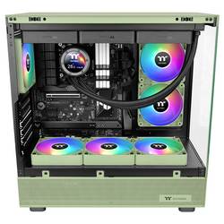 Thermaltake CT140 ARGB Sync PC Cooling Fan Matcha Green 2 Pack PC větrák s krytem vícebarevná (š x v x h) 140 x 140 x 25 mm
