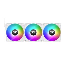 Thermaltake CT120 EX Reverse ARGB Sync PC Cooling Fan White 3 Fan Pack PC větrák s krytem vícebarevná (š x v x h) 120 x 120 x 25 mm včetně LED osvětlení