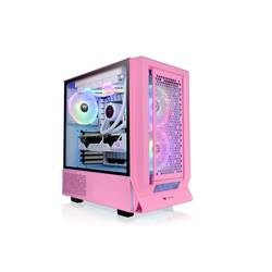 Thermaltake Ceres 350 MX Bubble Pink midi tower PC skříň růžová