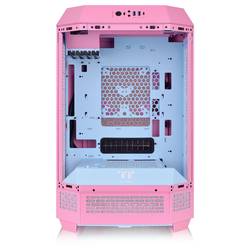 Thermaltake The Tower 200 Bubble Pink tower PC skříň růžová boční okno