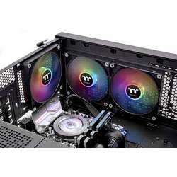 Thermaltake CL-F150-PL14SW-A PC větrák s krytem černá, transparentní, RGB (š x v x h) 140 x 140 x 25 mm