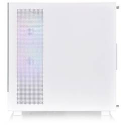 Thermaltake View 270 Plus TG ARGB Snow White midi tower herní pouzdro bílá 3 předinstalované LED ventilátory, prachový filtr, boční okno