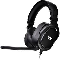 Thermaltake Argent H5 Stereo Gaming Headset Headset uzavřená (Over Ear) kabelová stereo černá regulace hlasitosti, Vypnutí zvuku mikrofonu Gaming