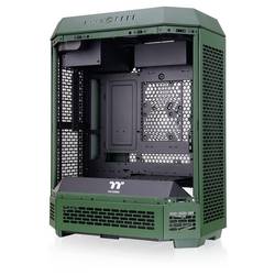 Thermaltake The Tower 600 Racing Green midi tower PC skříň zelenočerná (fluorescenční) boční okno