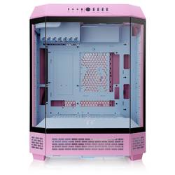 Thermaltake The Tower 600 Bubble Pink midi tower PC skříň růžová, modrá