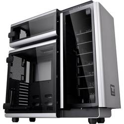 Thermaltake Level 20 Full Tower PC skříň černá, stříbrná 3 předinstalované LED ventilátory, boční okno, instalace pevného disku bez nářadí