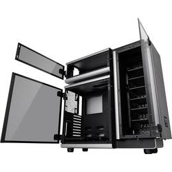 Thermaltake Level 20 Full Tower PC skříň černá, stříbrná 3 předinstalované LED ventilátory, boční okno, instalace pevného disku bez nářadí