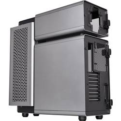Thermaltake Level 20 Full Tower PC skříň černá, stříbrná 3 předinstalované LED ventilátory, boční okno, instalace pevného disku bez nářadí