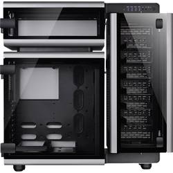 Thermaltake Level 20 Full Tower PC skříň černá, stříbrná 3 předinstalované LED ventilátory, boční okno, instalace pevného disku bez nářadí