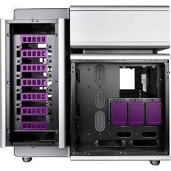Thermaltake Level 20 Full Tower PC skříň černá, stříbrná 3 předinstalované LED ventilátory, boční okno, instalace pevného disku bez nářadí