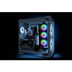 Thermaltake CL-F116-PL14SW-A PC větrák s krytem černá (š x v x h) 190 x 56 x 143 mm včetně LED osvětlení, vč. ovládání RGB osvětlení