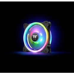 Thermaltake CL-F137-PL12SW-A PC větrák s krytem černá (š x v x h) 184 x 129 x 162 mm včetně LED osvětlení, vč. ovládání RGB osvětlení