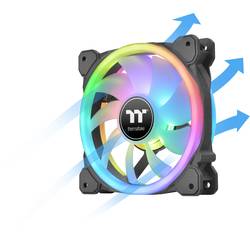 Thermaltake CL-F137-PL12SW-A PC větrák s krytem černá (š x v x h) 184 x 129 x 162 mm včetně LED osvětlení, vč. ovládání RGB osvětlení