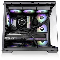 Thermaltake midi tower PC skříň vícebarevná boční okno