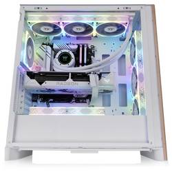 Thermaltake midi tower ATX skříň Sněhobílá