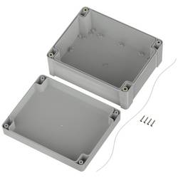 TRU COMPONENTS TC-10861032 univerzální pouzdro 240 x 191.30 x 105.60 ABS světle šedá 1 ks