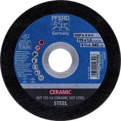 PFERD TOOLS EHT 115-1,6 CERAMIC SGP STEEL 61301516 řezný kotouč rovný 115 mm 25 ks ocel