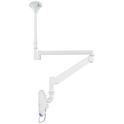 Neomounts stropní držák na monitor FPMA-HAC100 1 Displej: (s) 25,4 cm (10) - 61 cm (24) bílá nastavitelná výška, naklápěcí, nakláněcí