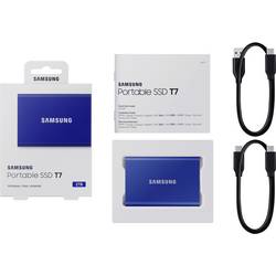 Samsung Portable T7 2 TB externí SSD disk USB 3.2 (Gen 2) modrá PC/Mac MU-PC2T0H/WW